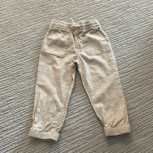 Chambray tan jogger!